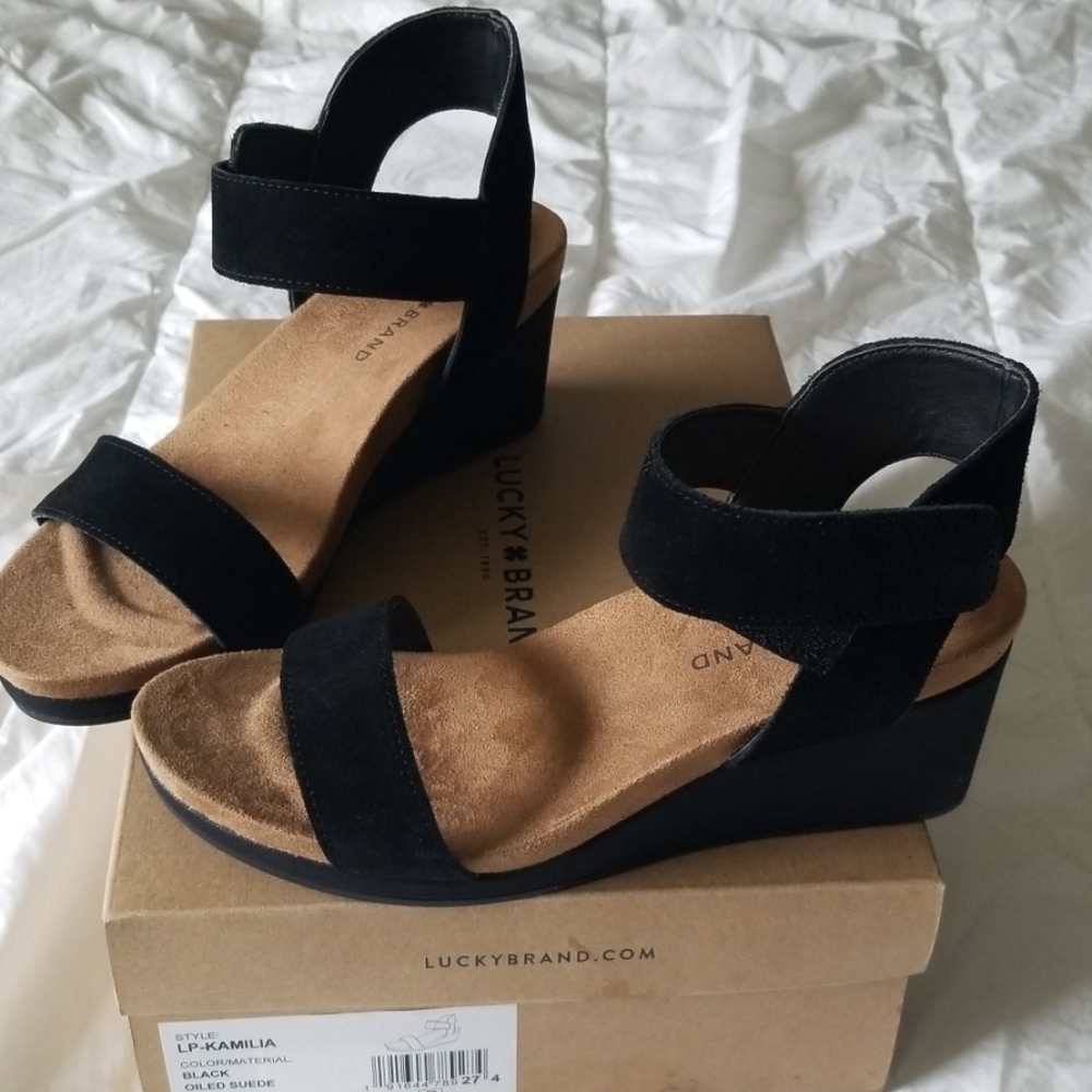 Lucky Brand Kamila Wedge Sandal